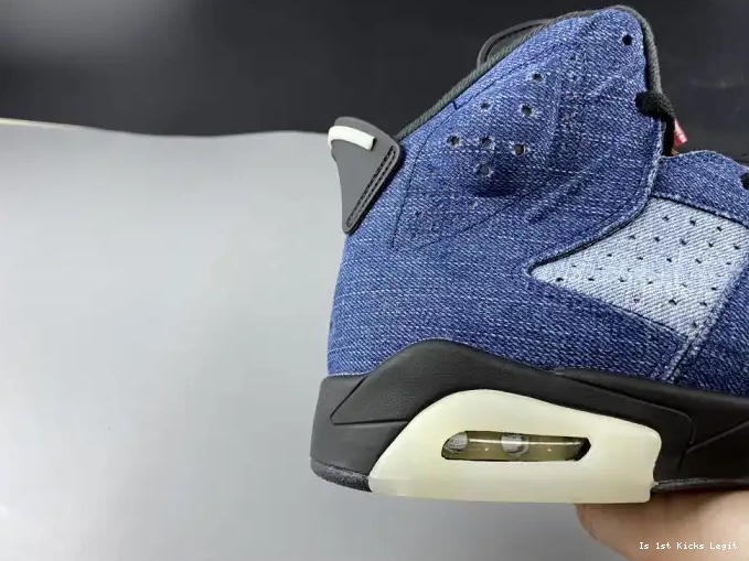 Washed Jordan Denim 6 Air CT5350-401 0523
